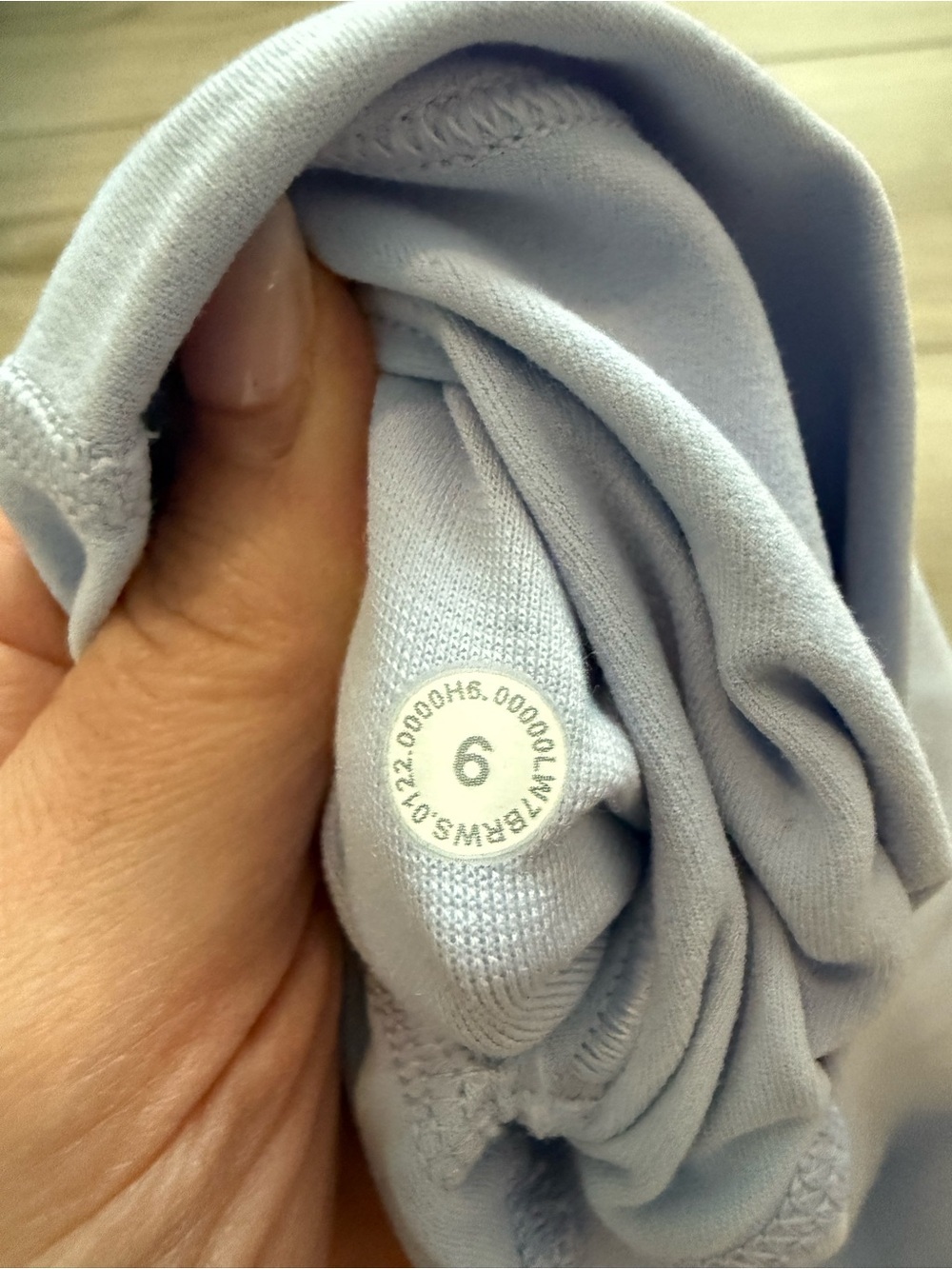 Lululemon Align High-Rise Short 6" - Blue Linen - Picture 6 of 6